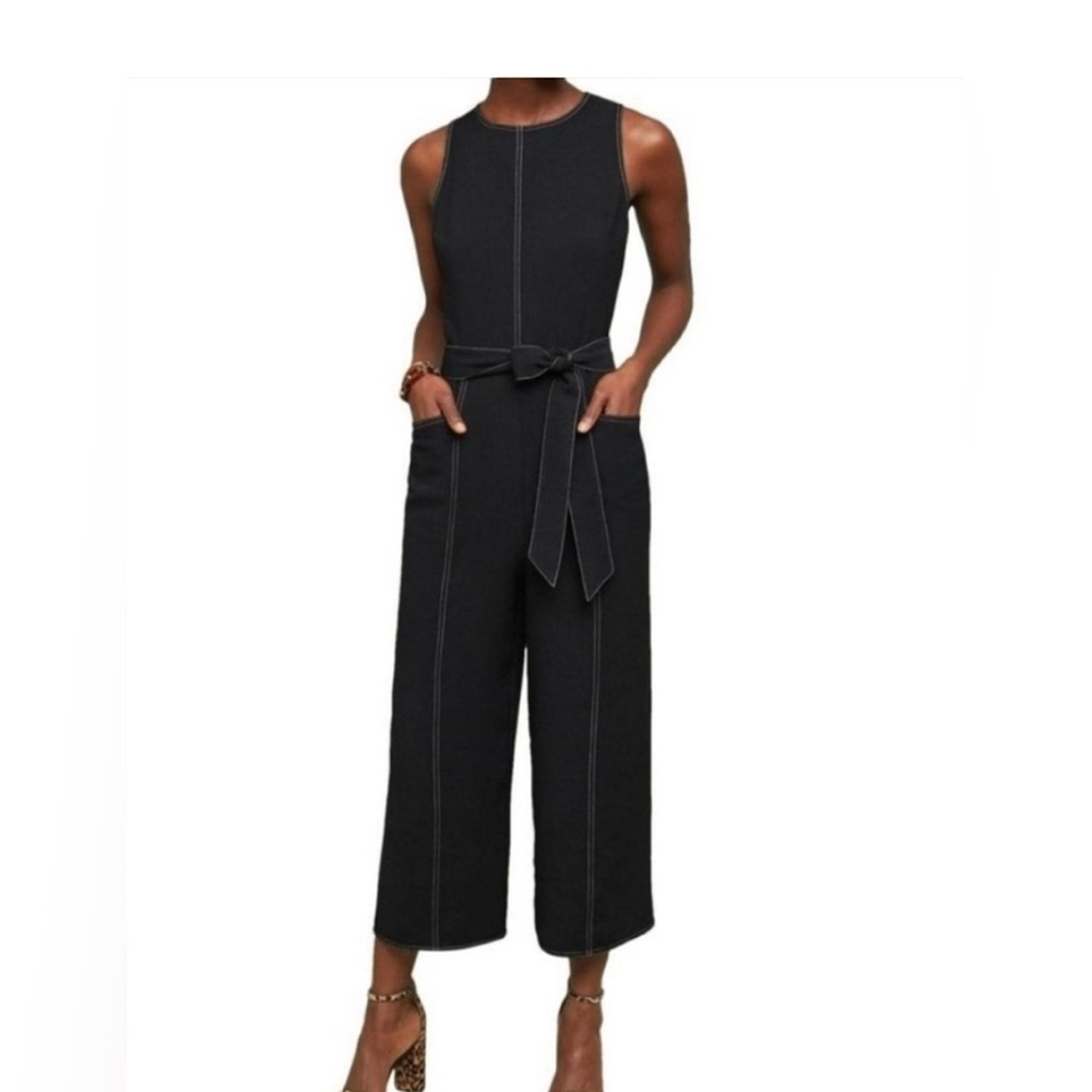 Anthropologie Black Jumpsuit